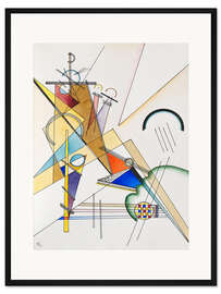 Gerahmter Kunstdruck Gewebe