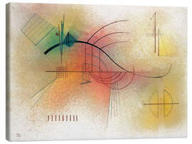 Leinwandbild  Linie - Wassily Kandinsky