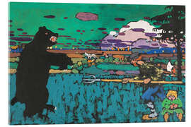 Tableau en verre acrylique L'Ours