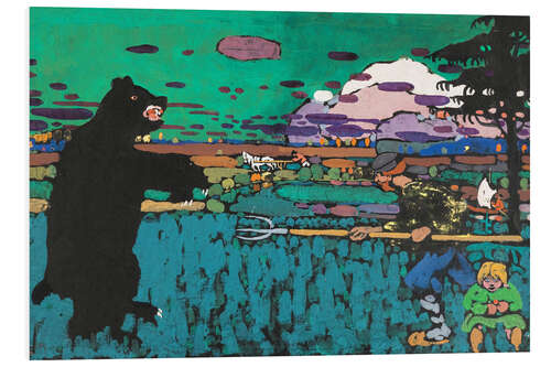Cuadro de PVC The Bear