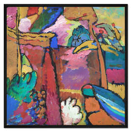 Gerahmter Kunstdruck Studie für Improvisation V