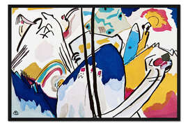 Gerahmter Kunstdruck Komposition Nr. 4