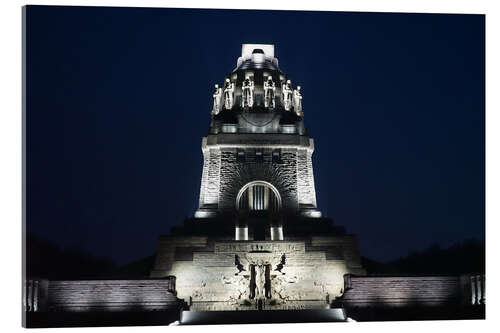 Acrylic print Battle of the Nations monument, Leipzig