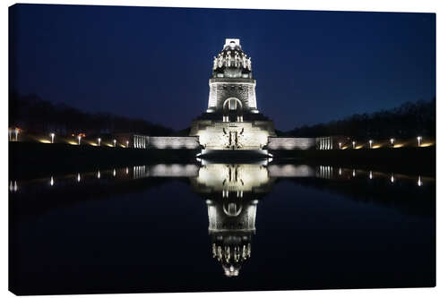 Canvas print Battle of the Nations monument, Leipzig