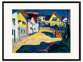 Kunsttryk i ramme Murnau Burggrabenstrasse 1