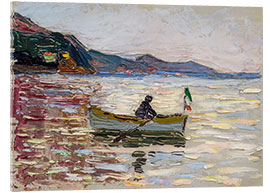 Obraz na szkle akrylowym Rapallo, boat in the sea - Wassily Kandinsky
