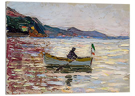 Gallery print Rapallo, boat in the sea