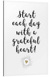 Magnettafel Grateful Heart