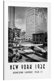 Magnettafel Historisches New York, Downtown Skyport, Pier 11