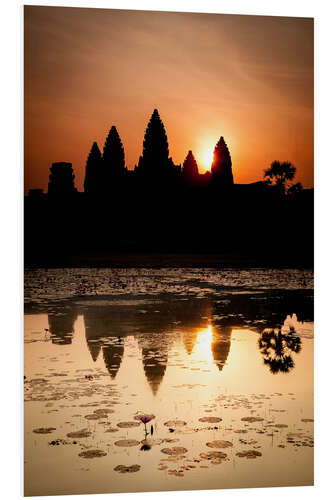 Foam board print Angkor Wat 3