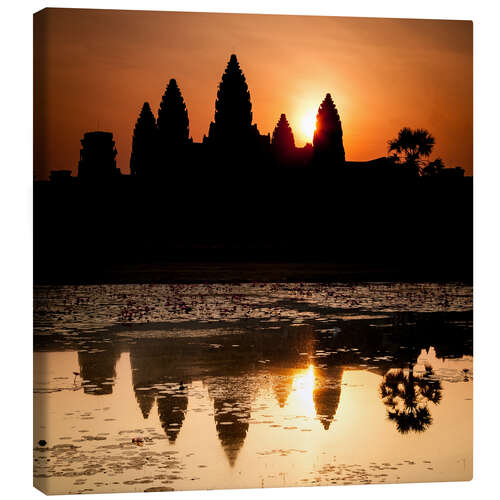 Canvas print angkor wat