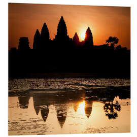 Foam board print angkor wat