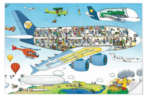 Sticker mural Airport