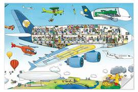 Wall sticker Airport