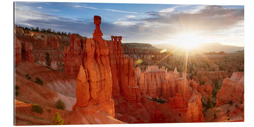 Galleriataulu Thor's hammer at sunrise, Bryce Canyon, Utah, USA