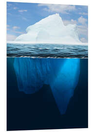 PVC print Antarctic iceberg