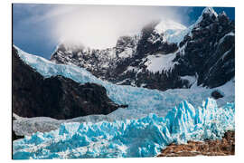 Cuadro de aluminio Glacier Serrano, Chile