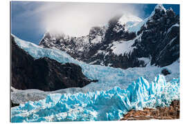 Gallery print Glacier Serrano, Chile