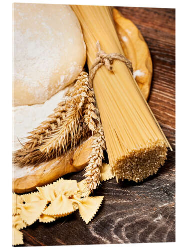 Obraz na szkle akrylowym Homemade pasta
