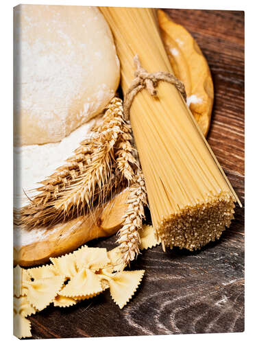 Canvas-taulu Homemade pasta