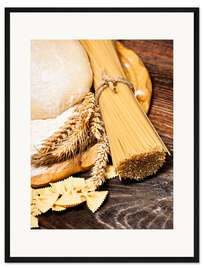 Gerahmter Kunstdruck Hausgemachte Nudeln