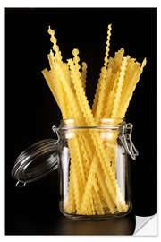 Sisustustarra Mafaldi pasta in a glass jar