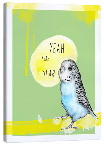 Canvas print Yeah Yeah Yeah