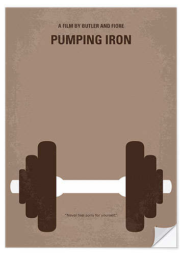 Adesivo murale Pumping Iron (Uomo d'acciaio)