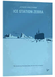 Acrylglasbild Ice Station Zebra