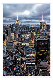 Poster  Cityscape New York, USA - Sören Bartosch