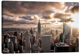 Obraz na płótnie  Sunset New York - Sören Bartosch