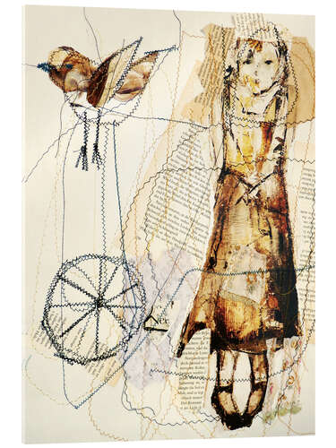 Cuadro de metacrilato girl