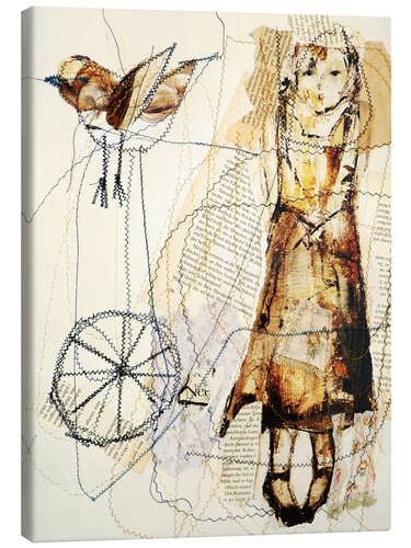 Canvas print girl