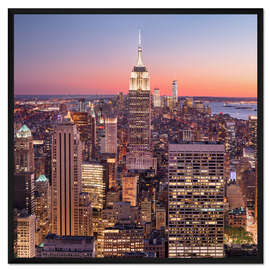 Gerahmter Kunstdruck New York XI