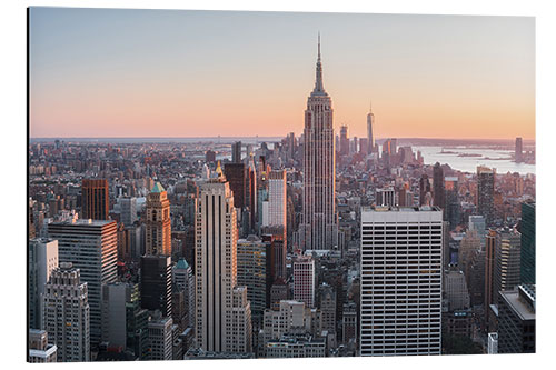 Aluminium print New York X