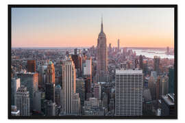 Gerahmter Kunstdruck New York X
