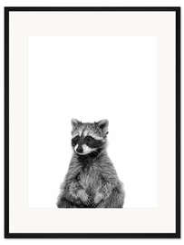 Gerahmter Kunstdruck Maskierter Bandit