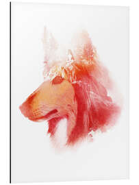 Magnettafel Auf dem Weg zurück nach Hause