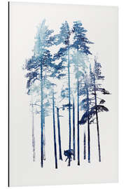 Magnettafel Winter Wolf