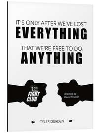 Magnettafel Fight Club - David Fincher