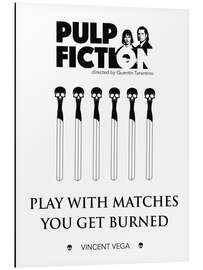 Magnettafel Pulp Fiction - Quentin Tarantino