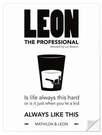 Naklejka na ścianę Leon the Professional