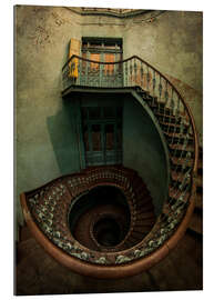 Galleriprint Spiral staircase in an old building