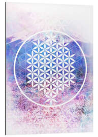 Magnettafel Blume des Lebens