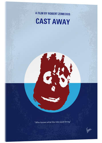 Acrylglas print Cast Away