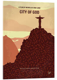 Acrylglasbild City Of God