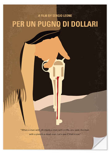 Wandsticker A Fistful Of Dollars