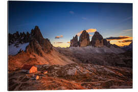 Gallery print Three Peaks, Dolomites