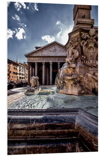 Foam board print Pantheon Rome, Italy