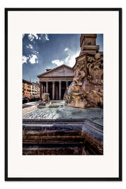 Gerahmter Kunstdruck Pantheon Rom, Italien